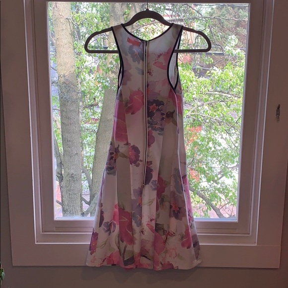 Floral Scuba Razorback Dress - Picture 5 of 6